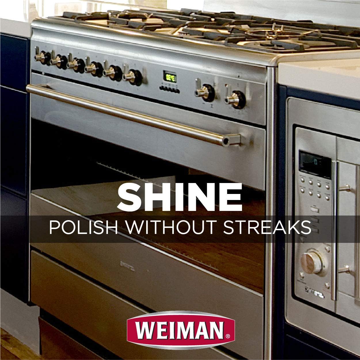 Weiman Stainless Steel Cleaner and Polish Spray, 12 fl oz (355 ml) - view 6
